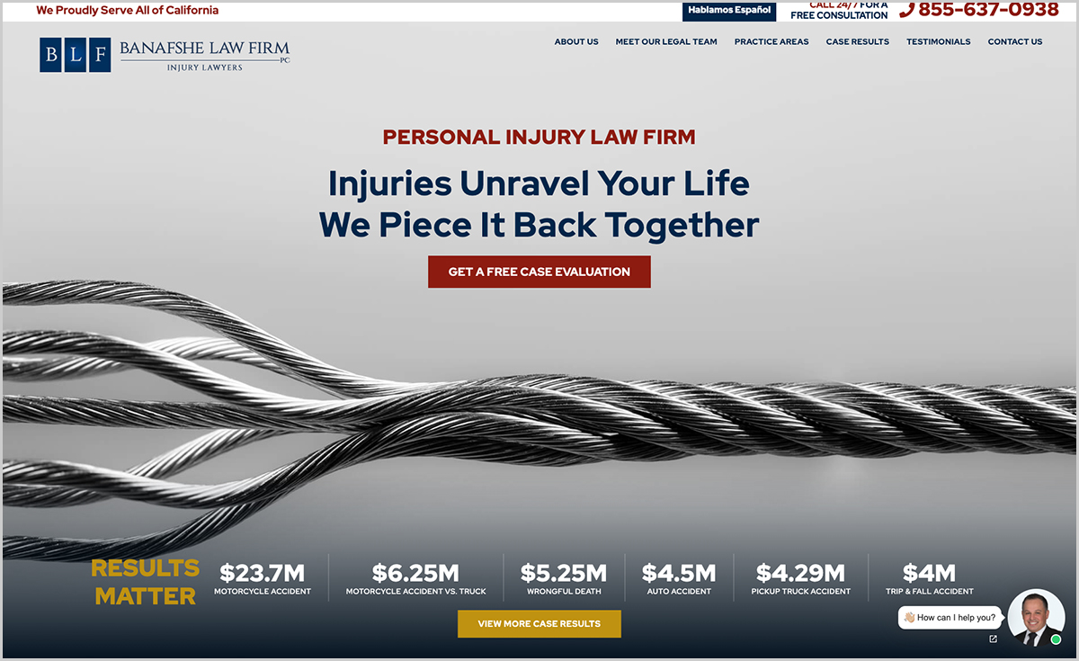 Banafshe-Law-Firm-PC-Best-Law-Firm-Website-Design