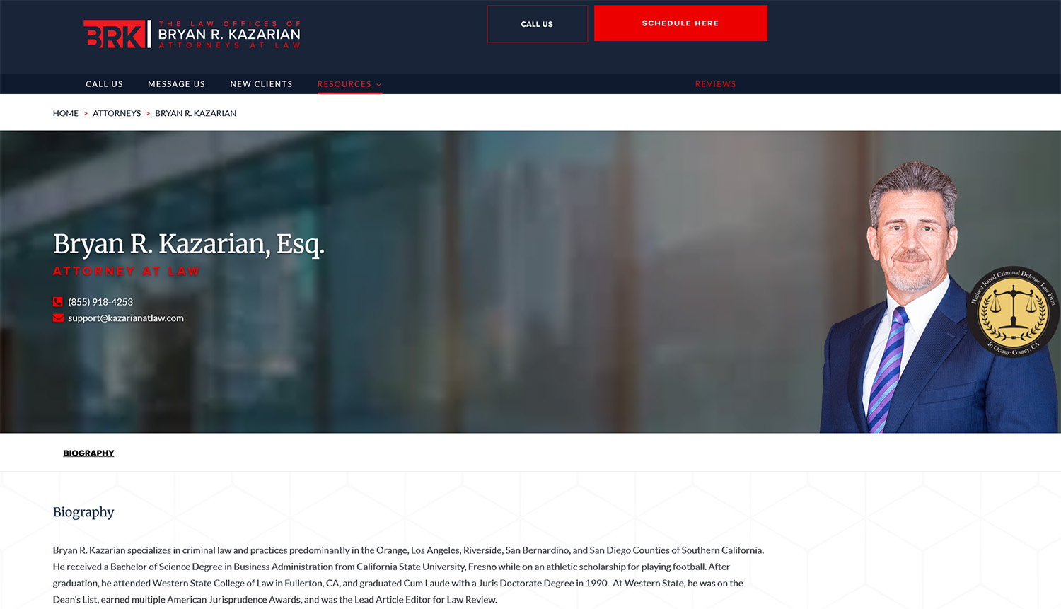 Bryan R Kazarian Bio