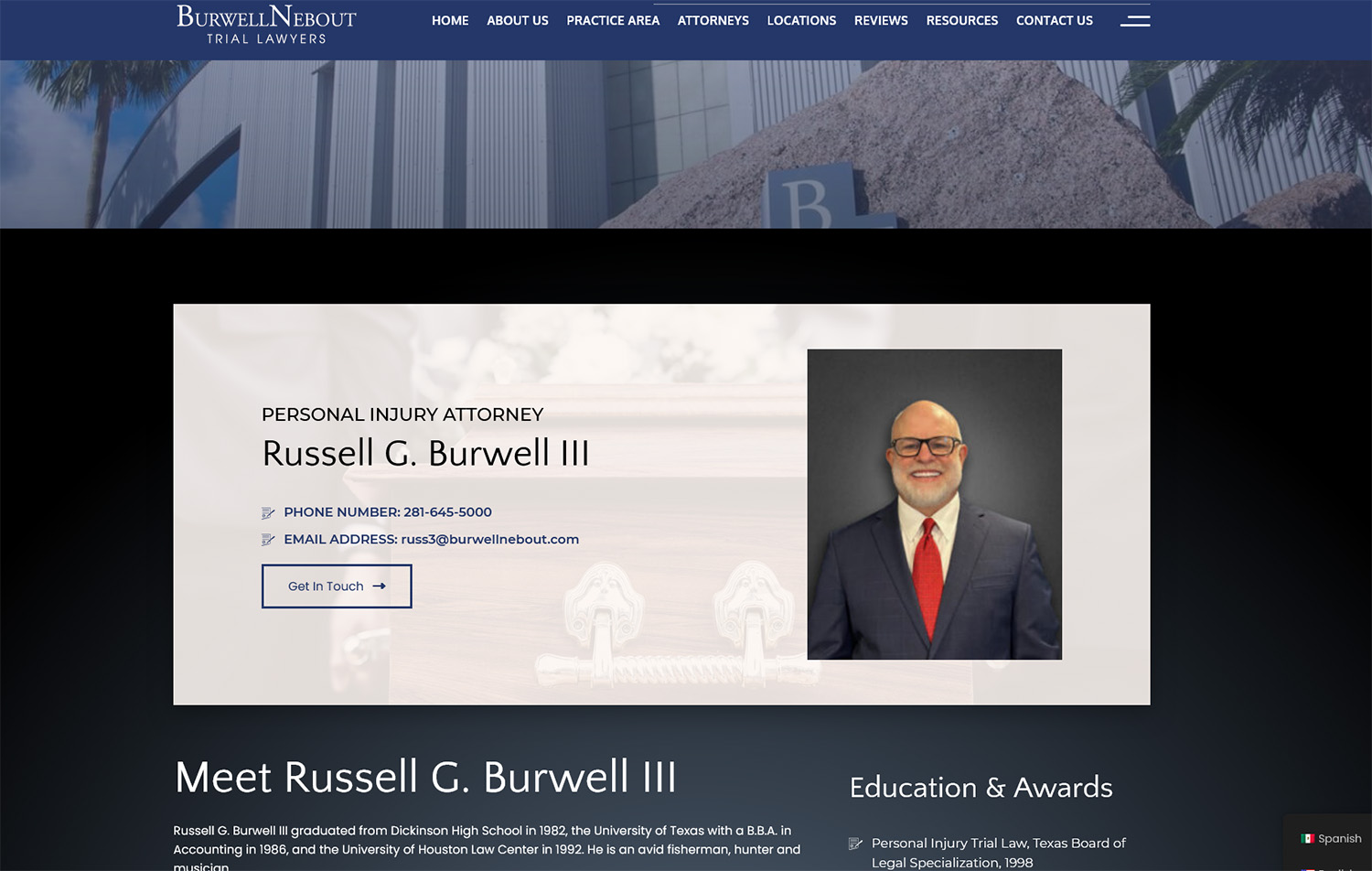 Burwell Nebout Russell Bio