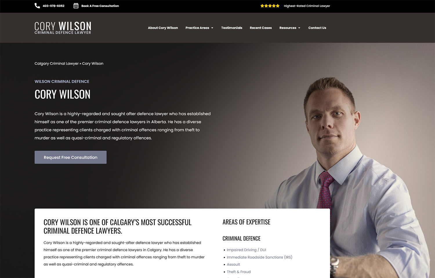 Cory Wilson Bio