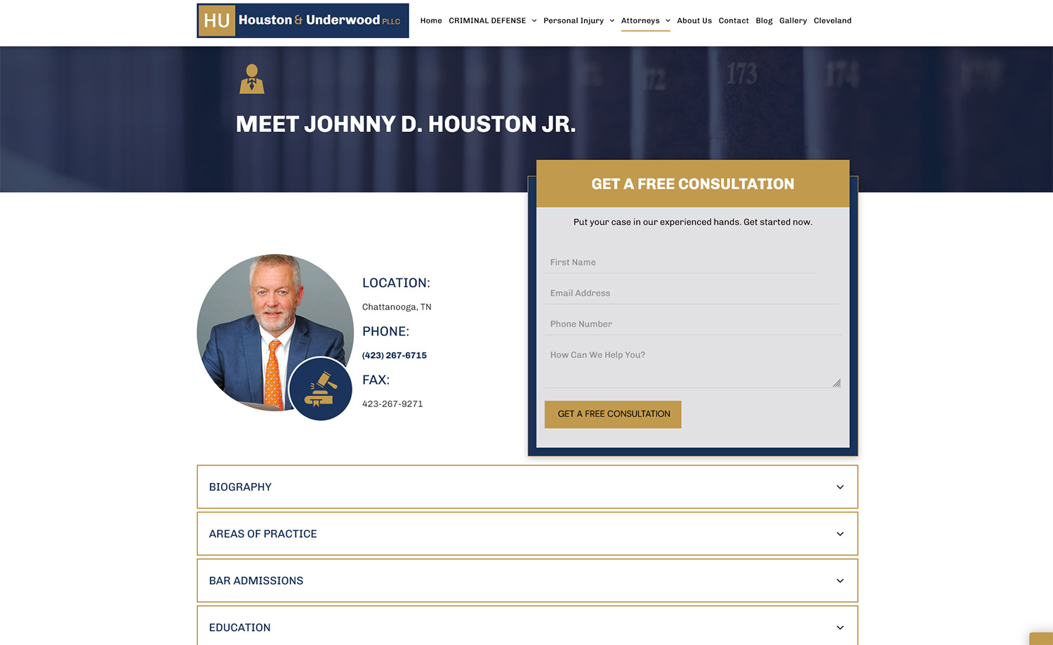 Johnny D Houston Bio