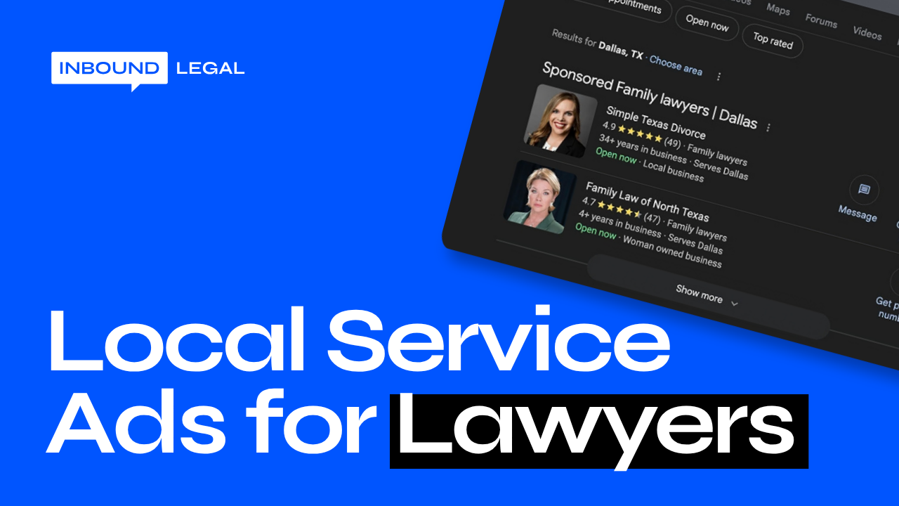Local Service Ads for Lawyers