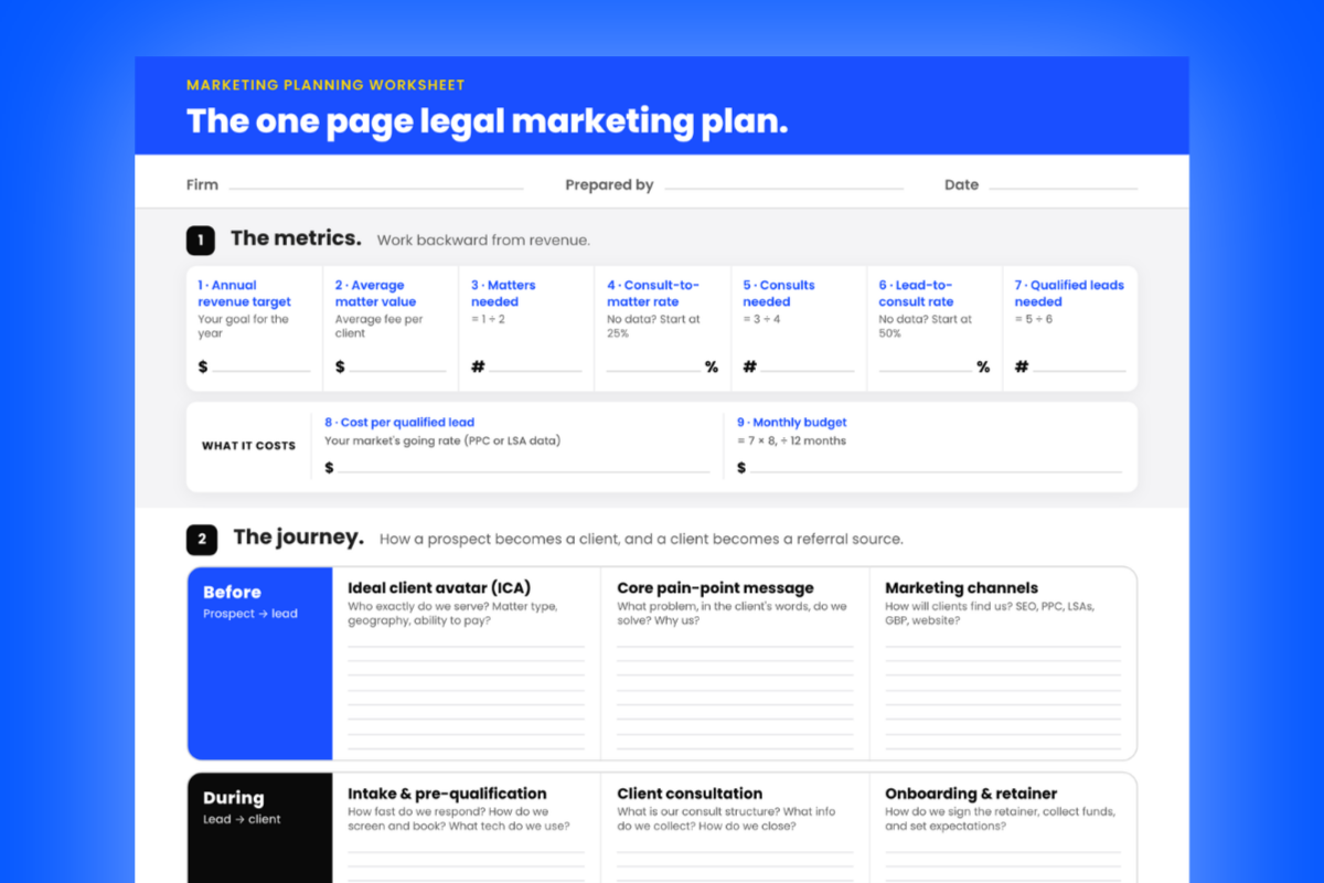 One-Page-Legal-Marketing-Plan-Thumbnail
